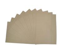 Felt Sheets 100% Polyester A4 23cm x 29.7cm Craft 200gsm (Sold as Pack of 2) (Beige)