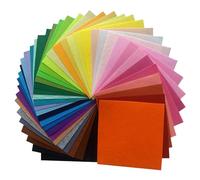 Felt Sheets 40Pcs 12x8 Inch Assorted Colors Craft Felt Sheets 1mm Thick Stiff Felt Fabric for DIY Sewing Patchwork Decoration Embroidering Book Home Office Accessory