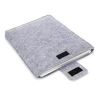 Felt Sleeve Slim Tablet Case Cover Bag 13Inch 15inch Solid Color Tablet Storage Bag(Light gray,11-inch)