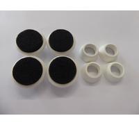 Felt slides set for Eames Plastic Chair DSR, DAR, DKR Vitra - 4055737229848