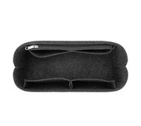 Felt Storage Inner Pocket Felt Bag Organizer Insert Felt Insert Bag Organizer Accessory Handbag Fix Shape Large Space Inner Liner(Deep Grey,S)