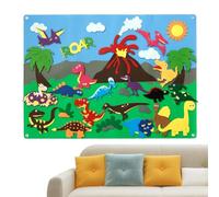 Felt Story Board | Felt Stories Flannel Story Board for Preschool,Educational Toddler Wall Activity, Domestic Animals Storytelling Flannel Board for Kids, Children, Boys, Girls