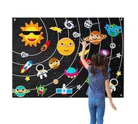 Felt Story Board Set | Storytelling Teaching Interactive Play Kit for Activities | Early Learning Development Toys, Arts and Crafts for Preschool Boys, Girls