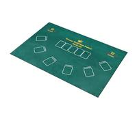 Felt Table Layout Mat Game Table Cover Card Tables Pad Double Side Poker Pad Anti-Slip Mat Soft Game Mats Waterproof Tables Cloth for Poker Cards Games Blackjack and Roulette(Texas + Baccarat)
