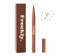 Felt Tip Freckle Stamp, Effortless, Natural-Looking Freckle Tint. Quick-Drying, Waterproof, Long-Lasting Pen. Skin-Friendly Makeup for Faux Freckles(#Medium)