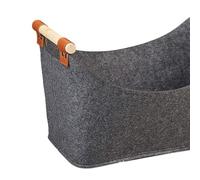 Felt Tote Bag Miscellaneous Clothes Storage Basket Home Supply Wood Stove Firewood Storage Basket