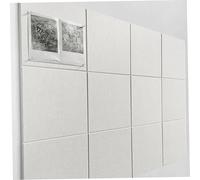 Felt Wall Panels 6PCS 12x12 Inch Felt Bulletin Board Self Adhesive Notice Board for Office School & Home Wall Tiles Panels Bulletin.