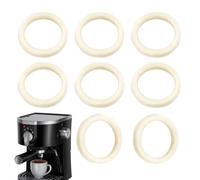Felt Washer Replacement - Coffee Machine Replacement Accessories | 8 Lightweight And Soft Felt Washer O Rings | Coffee Machine Fellt Washers For Espresso Maker Maintenance And Repair Parts Durable Mat