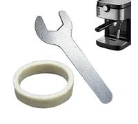Felt Washer - Round Felt Gasket - Trumpet Piston Valve | Wool Grinder Gasket | Coffee Machine seals for Home Makers, Kitchen Brewing Gear and Restaurant Baristas Equipment