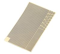 FELTECHELECTR 1:700 Scale Warship Model Pe Rail Ladder Stand Metal Etching Piece with Strong and Flexible Features for Arts and Crafts Projects