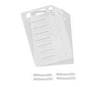 FELTECHELECTR 1 Set 3.5 Inch Hard Drive Rack Multilayer DIY Bracket 8-Layer Storage Mounting Bracket Stand Household Accessories