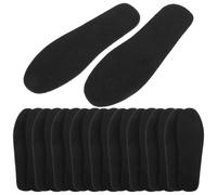 FELTECHELECTR 10 Pairs Unisex Felt Shoe Insoles Lightweight Warm Thermal Boot Insoles with Creative Design Comfortable Shoe Pads for Winter Footwear
