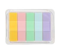 FELTECHELECTR 100pcs Assorted Color Paper Sticky Index Tabs for Reading and Learning, Easy to Paste and Sturdy Page Marker Strips, Convenient Highlight Reading Stickers for Students and Teachers