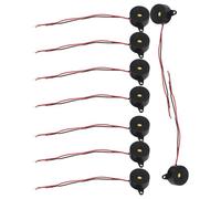 FELTECHELECTR 10pcs Active Piezo Buzzer Dc Continuous Tone High Decibel Electronic Alarm for Car Alarms Physics Circuits Game Buzzers Compact and Easy Install