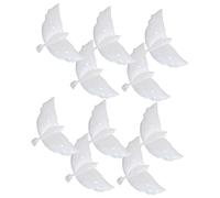 FELTECHELECTR 10pcs Dove Balloons for Wedding and Birthday Party Decorations Memorial Balloons for Decor Create Unforgettable Memories and Dramatic Effects