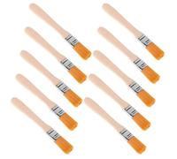 FELTECHELECTR 10pcs Educational Archaeology Brush Set for Ergonomic Handle Digging Tools for Science Excavation and Fun Learning Experience