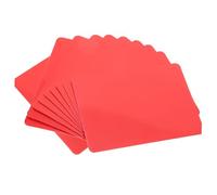 FELTECHELECTR 10pcs Plastic Poker Card Dispensers Pressing Tools with Smooth Rounded Edges for Fast Dealing Family Poker Games Card Shuffling Accessories