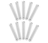 FELTECHELECTR 10pcs Stainless Steel Nut Cracker Springs Silver Compression Springs Mechanical Nut Opener Replacement Parts for Family Gatherings Easy to Store Smooth Operation