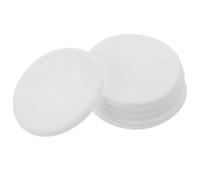 FELTECHELECTR 10pcs Stethoscope Caps Soft Silicone Cover Stethoscope Covers Shield Bell Protector Sleeve Nurse Exam Room White