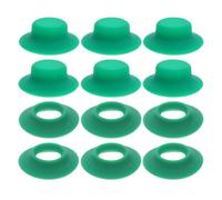 FELTECHELECTR 12pcs Silicone Bottle Gaskets Replacement Caps for Beer and Beverage Bottles Seal Tips Prevent Oxygen Ingress Keeps Drinks Fresh and Spill- for Home and Outdoor Use