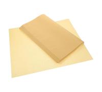 FELTECHELECTR 140pcs Calligraphy Practice Sheets Thickened Design Khaki Paper Pad with Natural Edges Rustic Aesthetic for Brush Writing at School and Home