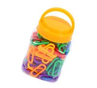 FELTECHELECTR 150Pcs Educational DIY Chain Link Set Plastic C-Clips Hooks, Geometry Linking Blocks for Preschool Learning and Creative Play