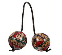 FELTECHELECTR 1pc Hand Painted Rhythm Ball One Handed Musical Drum Ball Vibrant Enhance Music Festivals Drumming Skills for Drummers Music Lovers