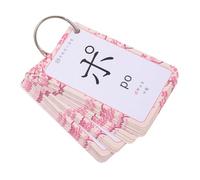 FELTECHELECTR 1Set Japanese Gojūon Learning Cards Hiragana Flash Cards for Beginners Portable Study Tool for Safe and Lightweight Material
