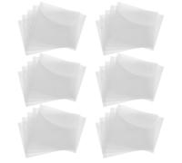 FELTECHELECTR 1set Vellum Paper Invitation Jackets for Outer Envelope Use, 6.4x4.9 Pre-Folded Translucent Sleeves with Silky Finish, Elegant and Clean Design for Wedding, Anniversary and 10pcs