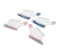 FELTECHELECTR 2 Pairs Thumb Gloves Stop Finger for Infants Breathable Nylon Mesh Design Prevent Hand Biting Suitable for Babies 6-22.5kg