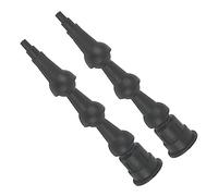 FELTECHELECTR 2 Pcs Universal Integrated Nozzle Tool Kit Flexible Glass Glue Sewing Tool with Caulk Tips and Angle Nozzles for Precise Sealinghome and Bathroom