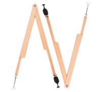 FELTECHELECTR 2 Pcs Wooden Geometry Compass Adjustable Radius Multifunctional Design for Classroom Instruction and Educational Toolkit, Maths Compass Kit for Teachers and Students