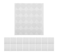 FELTECHELECTR 200pcs Double Sided Nano Adhesive Tape Dots Heavy Duty Transparent Removable Reusable Pads for Wall Office Party Decoration DIY Crafts Clear Invisible Finish