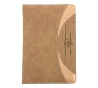 FELTECHELECTR 2027 Daily Planner Notebook Brown Schedule Book with Monthly and Weekly Calendar Views, Yearly Organizer for Office and Personal Use, 8.5"x5.7" Daily Agenda Journal