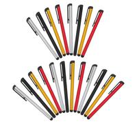 FELTECHELECTR 20pcs Capacitive Stylus Pen Set for Touchscreens, High Sensitivity Universal Stylus for Phones and Tablets, Includes Black Red Pens for Precise Touch Control