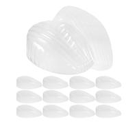 FELTECHELECTR 20pcs Plastic Hat Shaper Inserts for Baseball and Peaked Hats Resistance and Storage