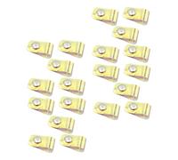 FELTECHELECTR 20pcs PVC Cord Holders Snap Button Portable Cable Winders for Data Cables Compact Cord Keepers for Travel and Home Management