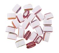 FELTECHELECTR 24pcs Mouth Coils Paper Props for Stage Performance Fun Gimmick for Easy to Use Party Tricks for Festivals and Pranks