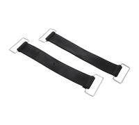 FELTECHELECTR 2pcs Adjustable Rubber Battery Straps with Hook for Motorcycles and Cars Nonslip Fastening Tie Down Holders Installation Secure Fit for Various Battery Models