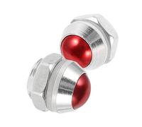 FELTECHELECTR 2pcs Aluminum Pressure Cooker Safety Valves Replacement Kit Easy Install Steam Release Float Valves for Pressure Cookers Relief Parts for Safe Cooking
