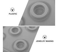 FELTECHELECTR 2Pcs Bead Design Boards with Measurement Scale for Jewelry Making, Bead Tray and Organizer for DIY Bracelet Necklace Crafting, Beading Jewelry Design Tool Set