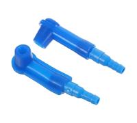 FELTECHELECTR 2pcs Brake Fluid Bleeder Connector Quick Exchange Connectors for Brake Fluid Automotive Maintenance Multi-Purpose Plastic Tool Accessories for Professionals and Enthusiasts