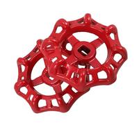 FELTECHELECTR 2Pcs Cast Metal Hand Wheels for Gate Valves, 6X6Cm Thickened Metal Replacement Wheel Handles, Outdoor Faucet Handle for Industrial Valve Control