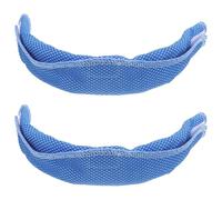 FELTECHELECTR 2pcs Hard Hat Sweatbands for Workers with Sweat-absorbing and Skidproof Pva Cool Fabric, Reusable Cooling Sweatbands Suitable for Daily Work and Construction Site