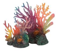 FELTECHELECTR 2Pcs Lifelike Coral Reef Aquarium Decoration Realistic Fish Tank Landscape Ornaments Safe for Fresh and Salt Water Coral Decor for Aquatic Turtle Tank Accessories