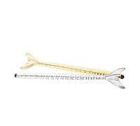 FELTECHELECTR 2Pcs Mermaid Shaped Stylus Pen for Touchscreen Devices, High Sensitivity Precision Touch Pen for Tablets and Phones, Silver and Gold Tablet Stylus for Drawing and Writing