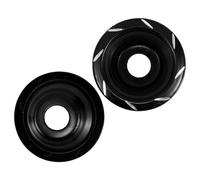 FELTECHELECTR 2pcs Motorcycle Frame Sliders and Front Fork Crash Protectors for Motorbikes and Scooters, Universal Black Falling Protection Accessories for Adult Electric Scooters and Bikes