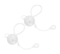 FELTECHELECTR 2pcs Stylus Pen Fixing Rope Smart Phone Sealed Paper Cups Decoration Decoration Filter Grate Universal Stove Knobs Battery Decoration Log Grate Transparent