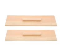 FELTECHELECTR 2pcs Wooden Soap Mold Lid for Rectangular Soap Loaf Mould 26.6"x7.6" Fit for Handmade DIY Craft Keeps Warm Prevents Dust