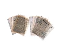 FELTECHELECTR 2sets Vintage Scrapbook Background Papers for Card Making and DIY Decorations Premium Printed Large Decorative Paper for Journaling Wedding Scrapbook Origami and Wrapping
